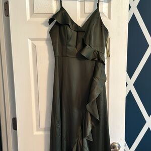 Revelry Satin Bridesmaid Dress